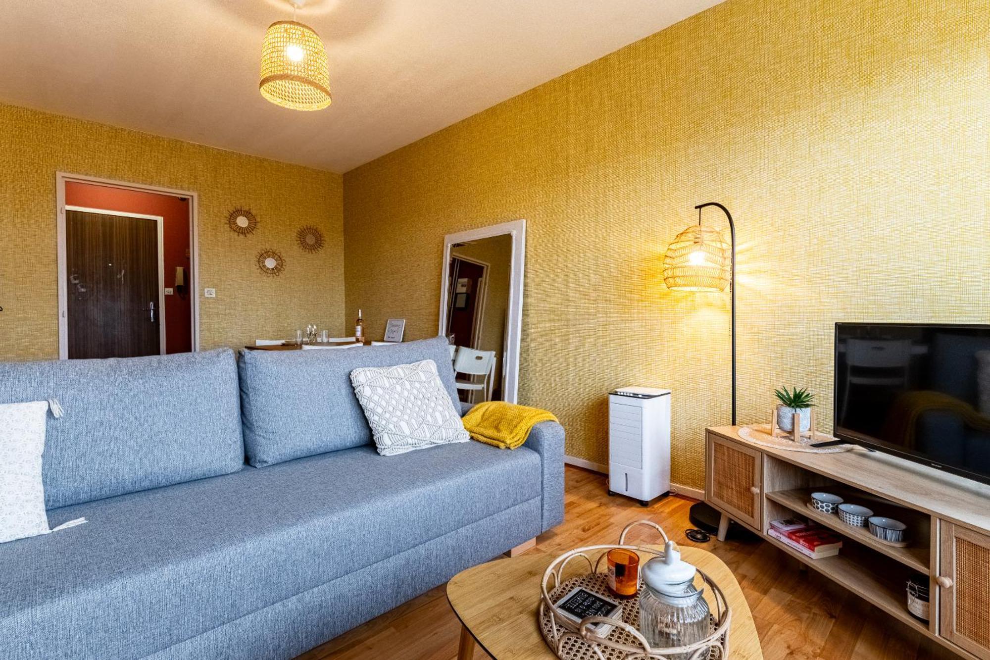 Appartement Parking Dijon Proche Centre Wilson Eksteriør bilde
