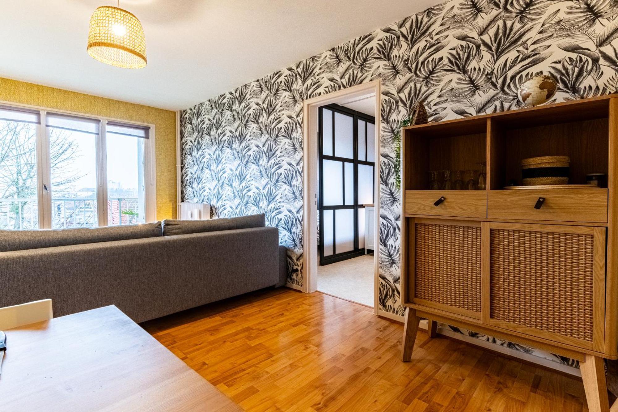 Appartement Parking Dijon Proche Centre Wilson Eksteriør bilde